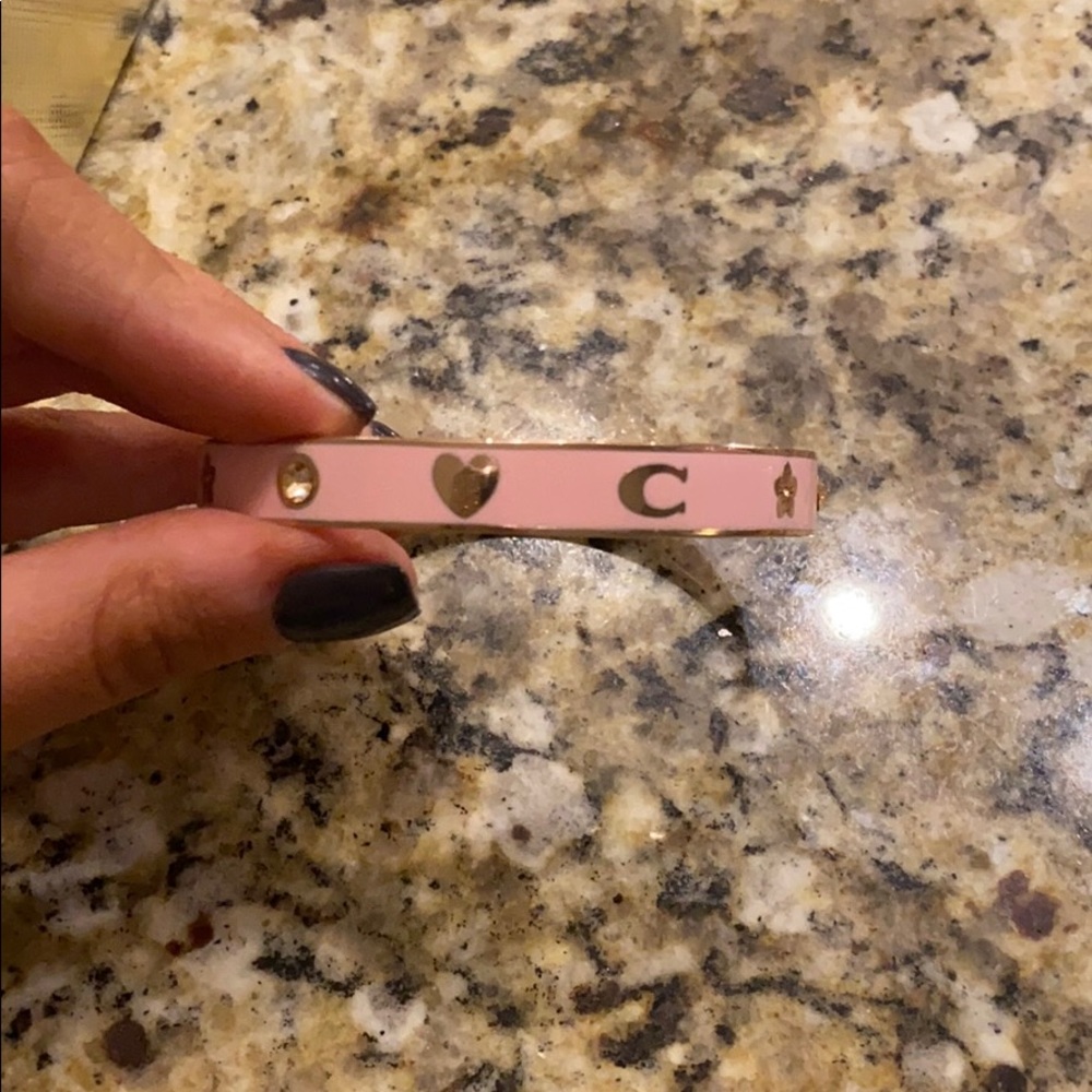 Pink coach bangle - Picture 3 of 4